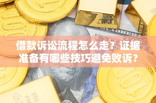 武汉借款诉讼流程怎么走？证据准备有哪些技巧避免败诉？