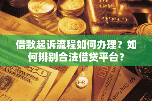 武汉借款起诉流程如何办理？如何辨别合法借贷平台？