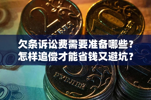 武汉欠条诉讼费需要准备哪些？怎样追偿才能省钱又避坑？