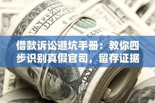 武汉借款诉讼避坑手册：教你四步识别真假官司，留存证据不踩雷