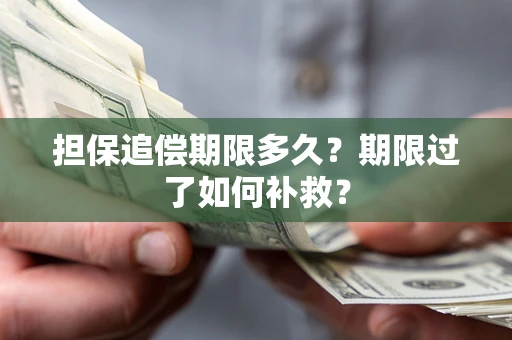 武汉担保追偿期限多久？期限过了如何补救？
